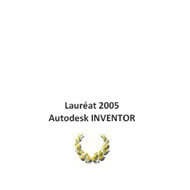Laur&eacute;at 2005 Autodesk INVENTOR